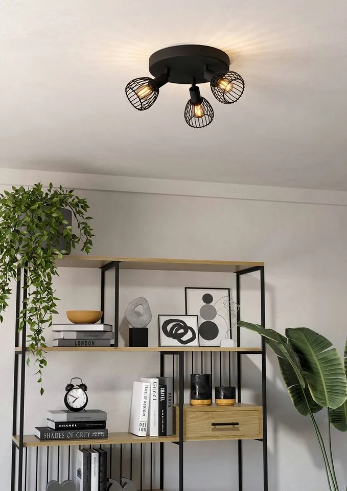 Sonnino Spot - E14 - Ø 25 cm de EGLO en Noir – photo produit 5 sur 5