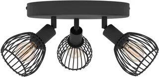 Sonnino Spot - E14 - Ø 25 cm de EGLO en Noir – photo produit 3 sur 5