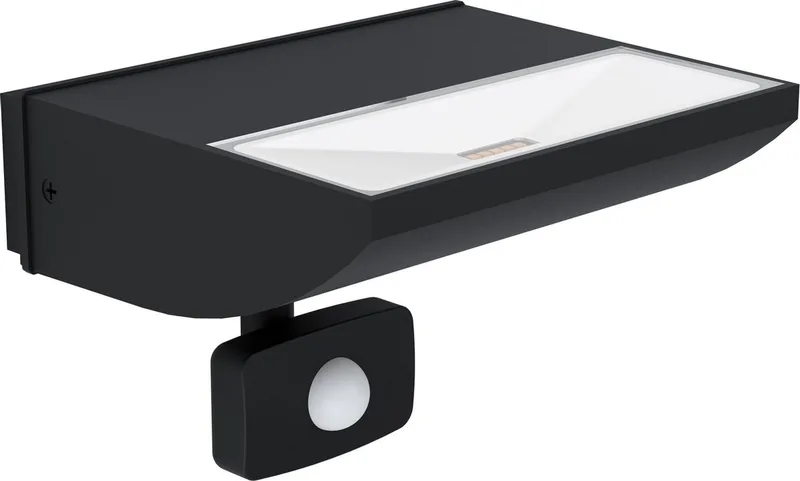 Sorronaro Wandlamp Buiten - Sensor - LED - 17 cm - Sensor från EGLO i Svart – produktbild