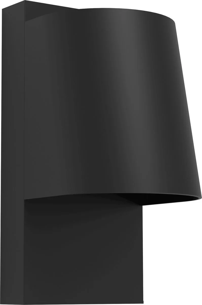 Stagnone Wandlamp Buiten - GU10 - 20,5 cm de EGLO en Noir – photo produit