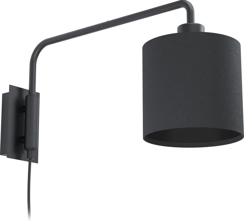 Staiti 1 - Wandlamp - E27 - 16 cm van EGLO in Zwart – productfoto