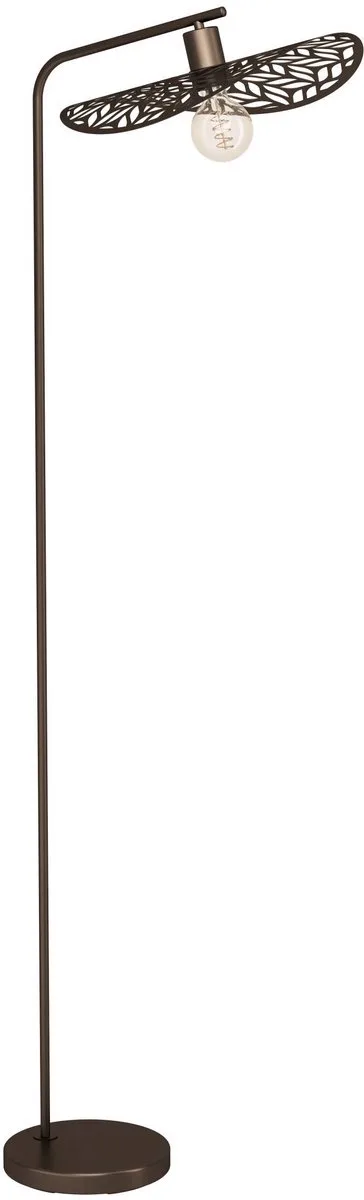 Swaby Vloerlamp - E27 - 159.5 cm de EGLO en Bronze – photo produit