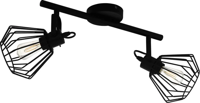 Tabillano Spot - E27 - 44 cm de EGLO en Noir – photo produit