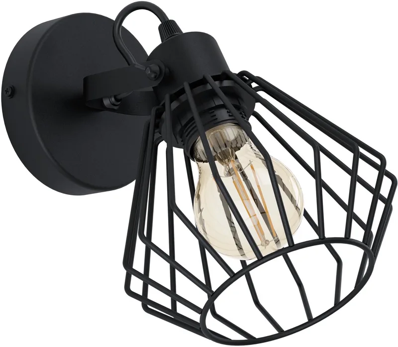 Tabillano Spot - E27 - Ø 11 cm de EGLO en Noir – photo produit