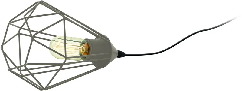 Tarbes tafellamp - E27 - Ø 17,5 cm de EGLO en Gris – photo produit
