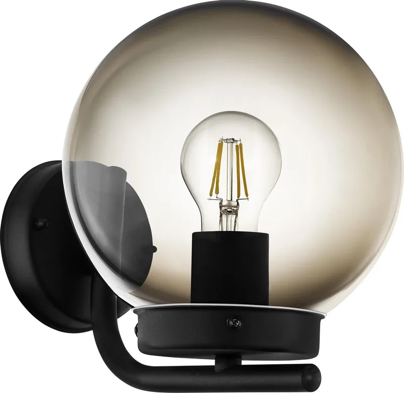 Taverna Wandlamp Buiten - E27 - 23 cm de EGLO en Noir – photo produit