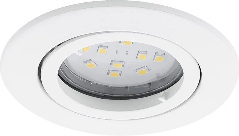 Tedo - Inbouwspotje - LED - Ø80mm. - Wit - Kantelbaar de EGLO – photo produit