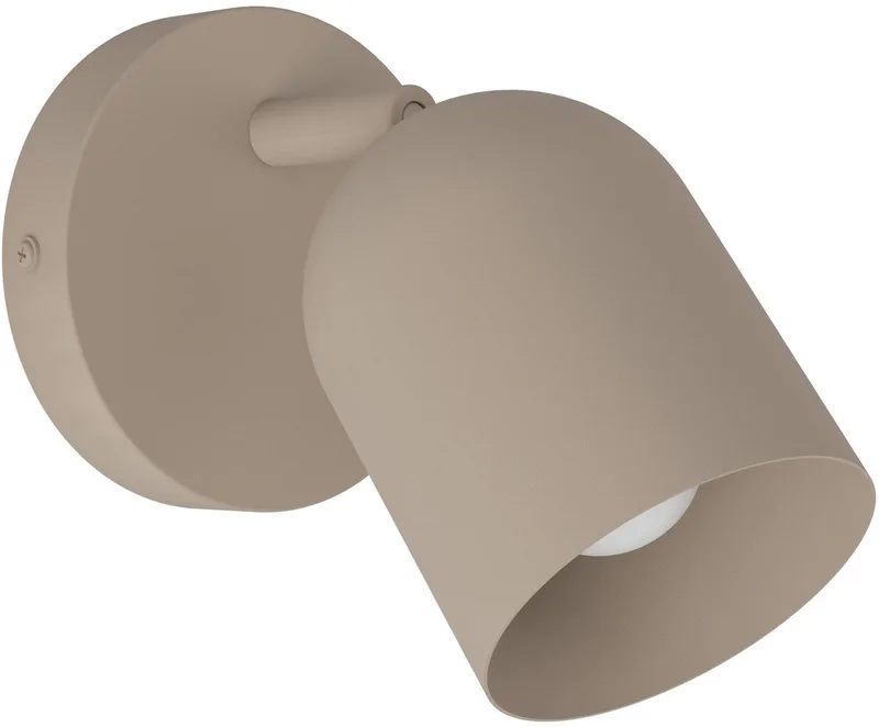 Tilston Spot - E14 - 12 cm - Zandkleur/Beige/Crème - Kantelbaar från EGLO i Zandkleur – produktbild