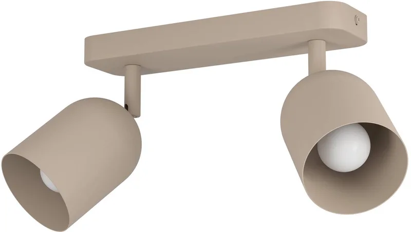 Tilston Spot - E14 - 28 cm - Zandkleur/Beige/Crème - Kantelbaar från EGLO i Zandkleur – produktbild
