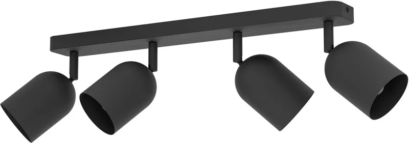 Tilston Spot - E14 - 58 cm - Kantelbaar de EGLO en Noir – photo produit