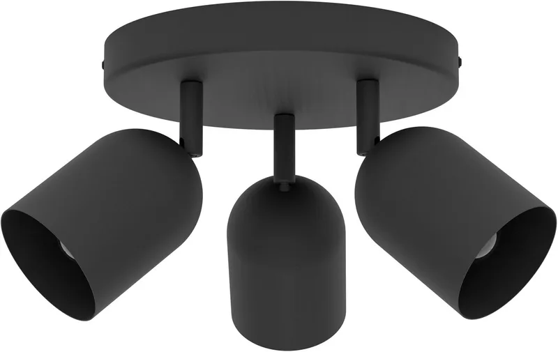 Tilston Spot - E14 - Ø 25 cm - Kantelbaar från EGLO i Svart – produktbild