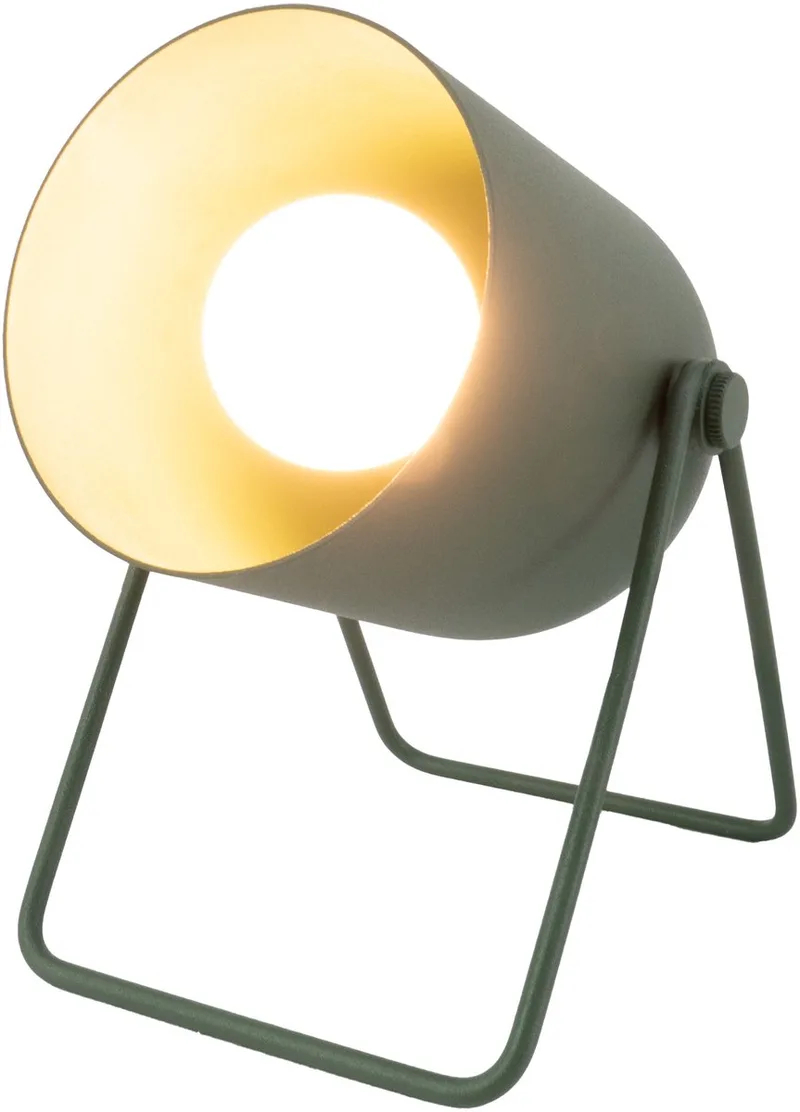 Tilston Tafellamp - E14 - 14.5 cm - Kantelbaar från EGLO i Grön – produktbild