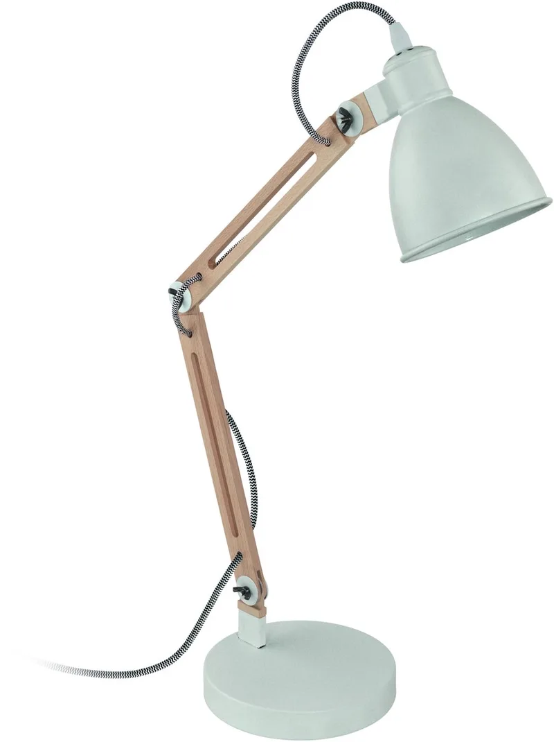 Torona 1 Tafellamp - E14 - 60,5 cm - Wit | Natuur van EGLO in Wit – productfoto