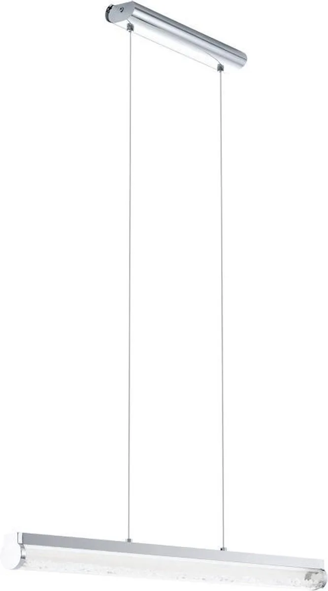 Trevelo - Hanglamp - LED - Lengte 765mm. - Chroom - Wit, Helder de EGLO en Gris – photo produit