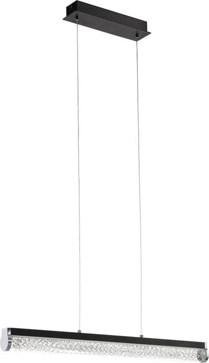 Trevelo - Hanglamp - LED - Lengte 765mm. - Geanodiseerd - Wit, Aluminium de EGLO en Noir – photo produit