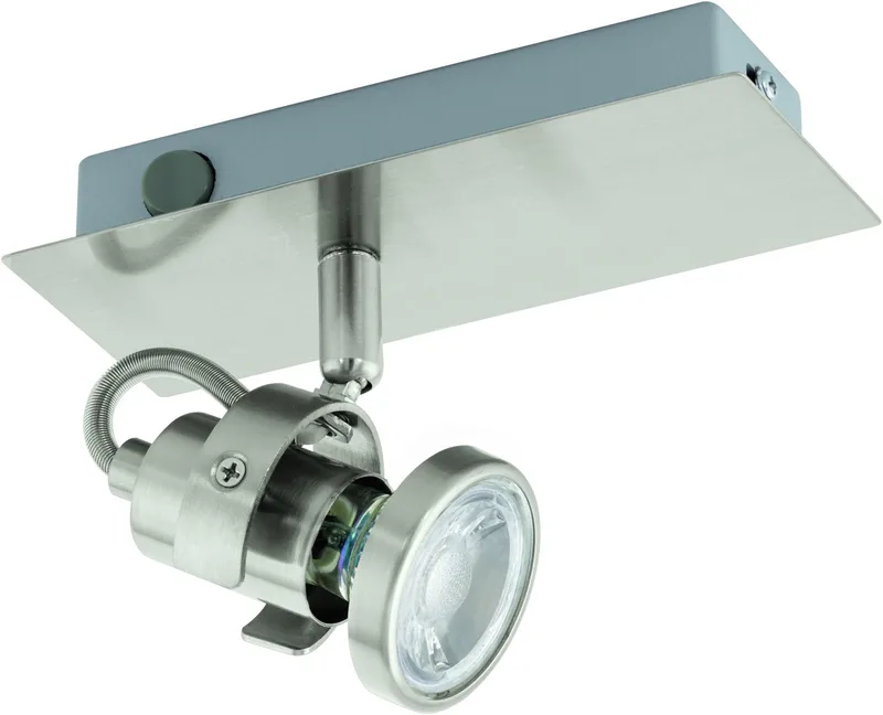 Tukon 3 - Spot - 1 Lichts - LED - Nikkel-Mat van EGLO in Grijs – productfoto
