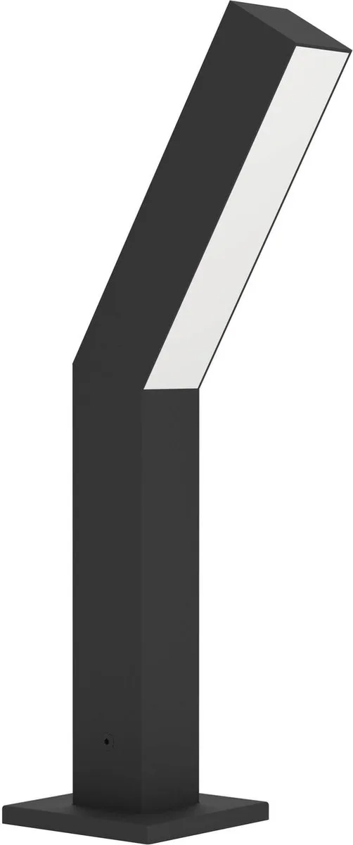 Ugento Sokkellamp - Staande lamp Buiten - Padverlichting - LED - 36 cm - Zwart/Wit by EGLO in Black – product photo