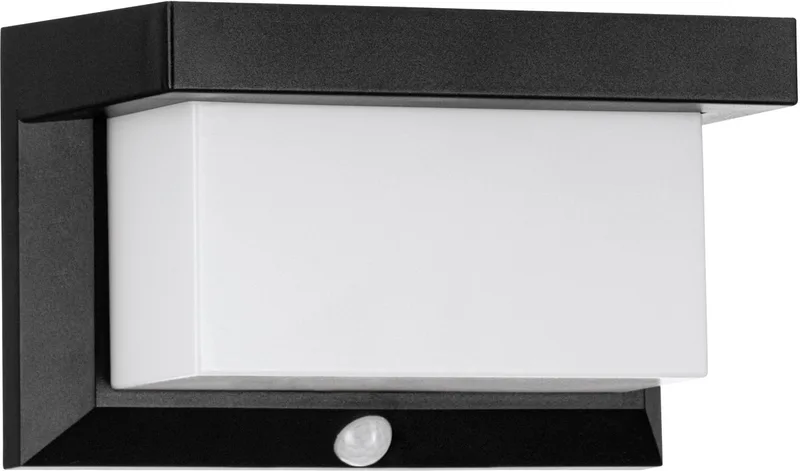 Utrera Wandlamp Buiten - Solar - Zonne-Energie - 20 cm de EGLO en Noir – photo produit