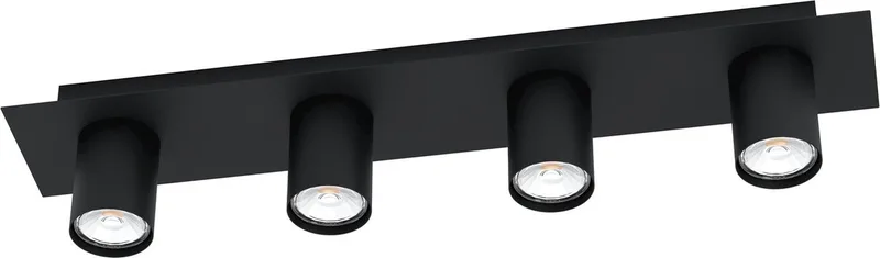 Valcasotto Plafondlamp - GU10 - 57 cm de EGLO en Noir – photo produit