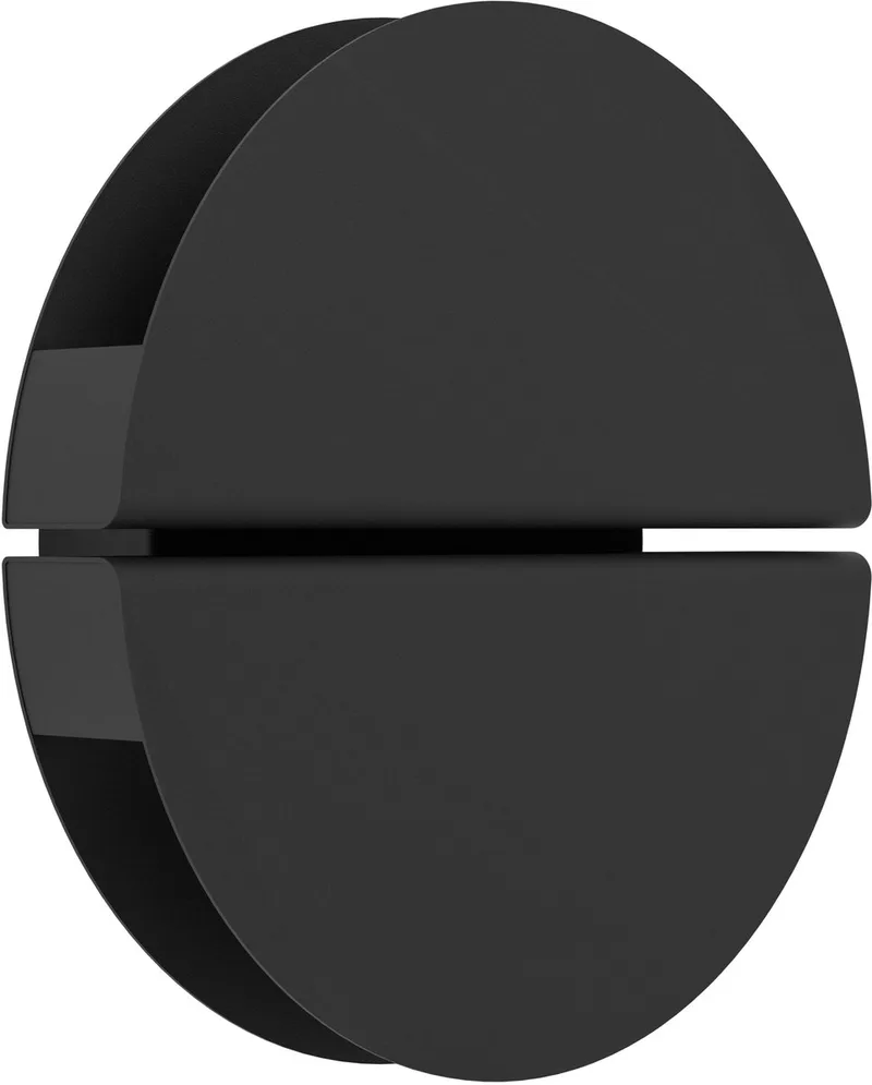 Vascella Wandlamp Buiten - Ø 18 cm - Instelbaar wit licht (warm, neutraal en daglicht) från EGLO i Svart – produktbild
