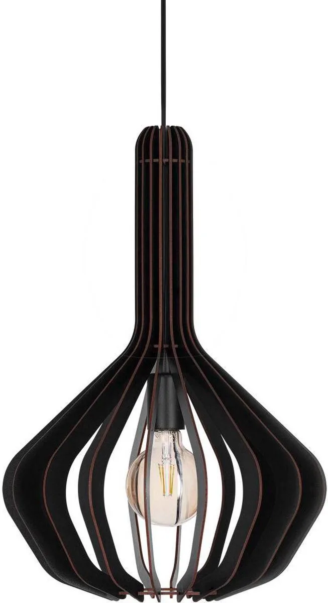 Velasco Hanglamp - E27 - Ø 38 cm by EGLO in Black – product photo