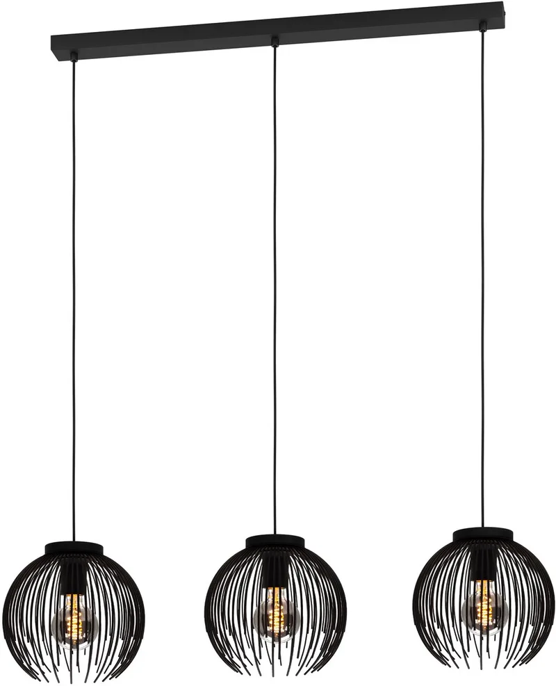 Venezuela-A Hanglamp - E27 - 93,5 cm fra EGLO i Sort – produktbillede