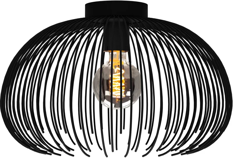 Venezuela-A Plafondlamp - E27 - Ø 38.5 cm från EGLO i Svart – produktbild