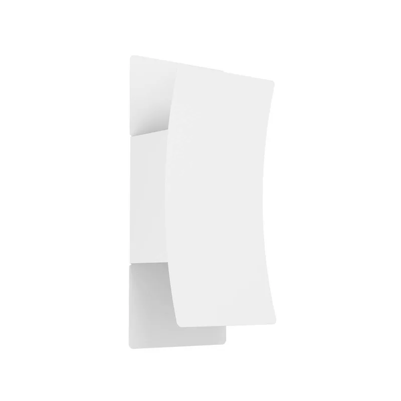 Verdolino LED buiten wandlamp, hoogte 28 cm, metaal de EGLO en Blanc – photo produit