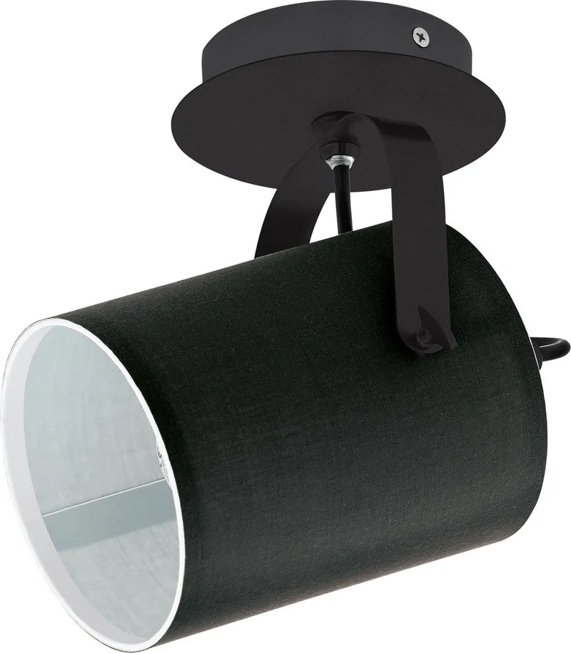 Villabate Spot - 1 lichts - Ø12 cm - E27 fra EGLO i Sort – produktbillede