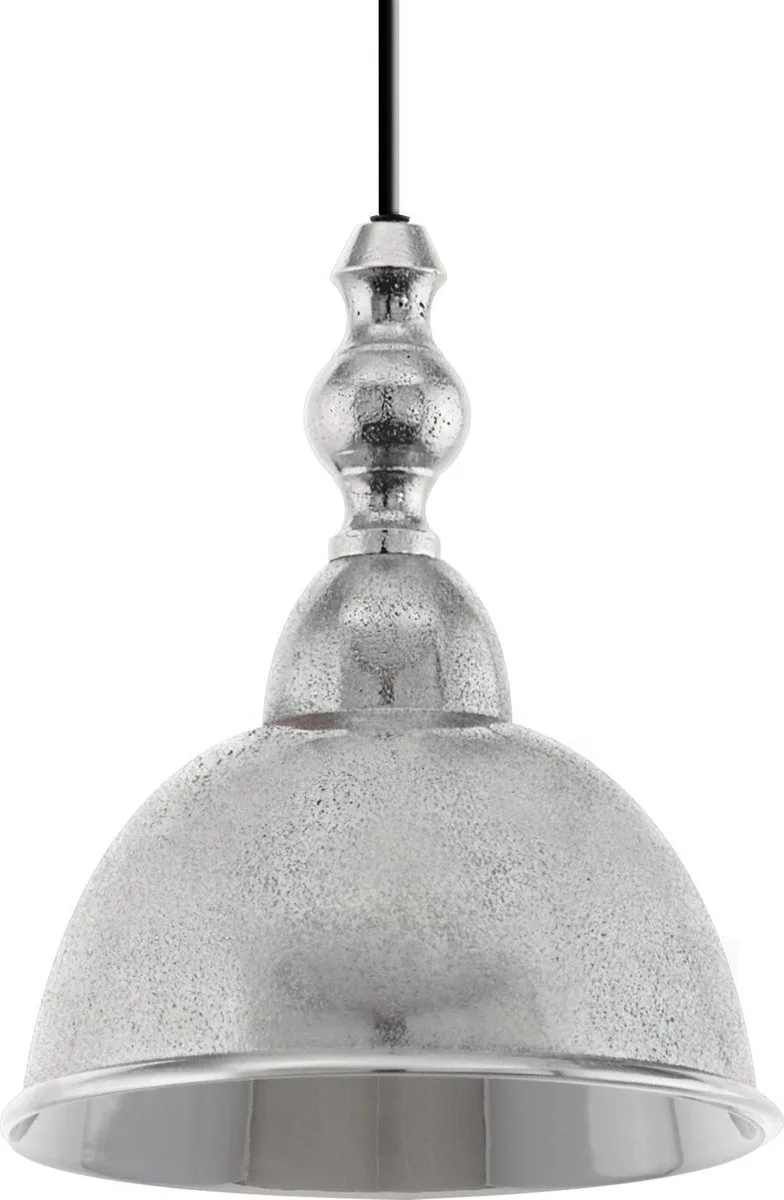 Vintage Easington - Hanglamp - 1 Lichts - ø180 mm. - Staal de EGLO en Chrome – photo produit