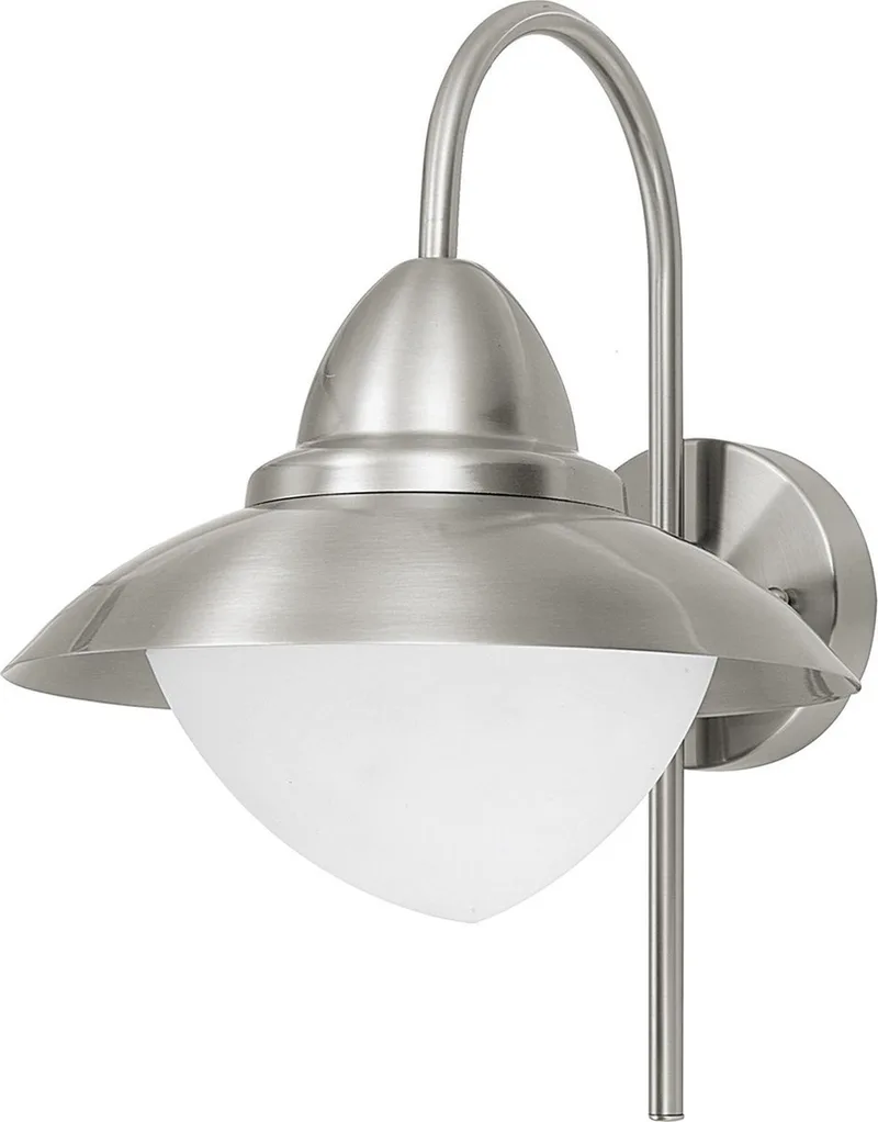 Wandlamp 'Sidney' - E27 - Rvs - 37.5 cm by EGLO in White – product photo