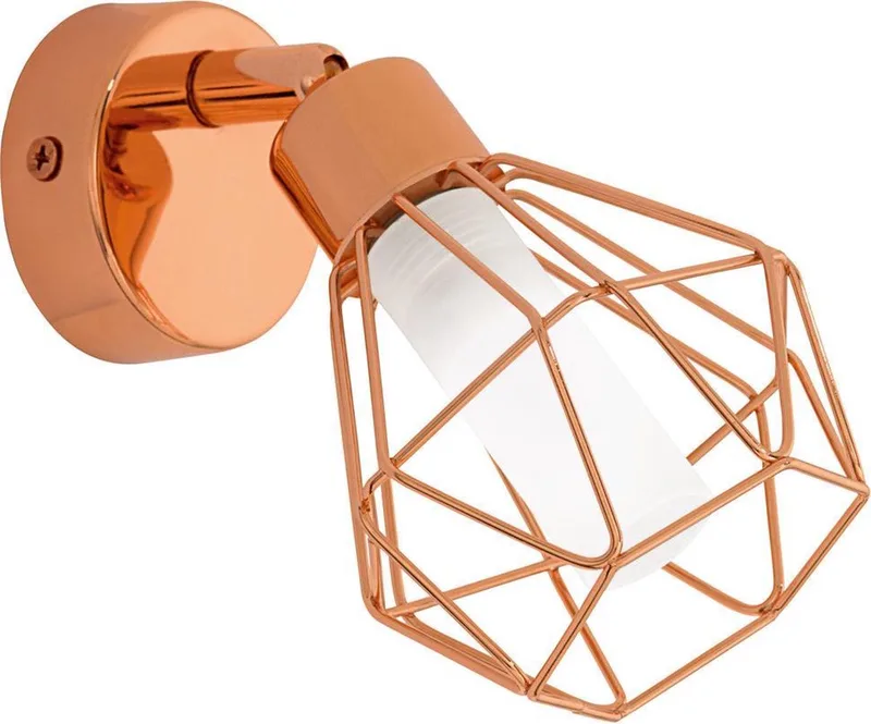 Zapata - Spot - 1 Lichts - Wit by EGLO in Copper – product photo
