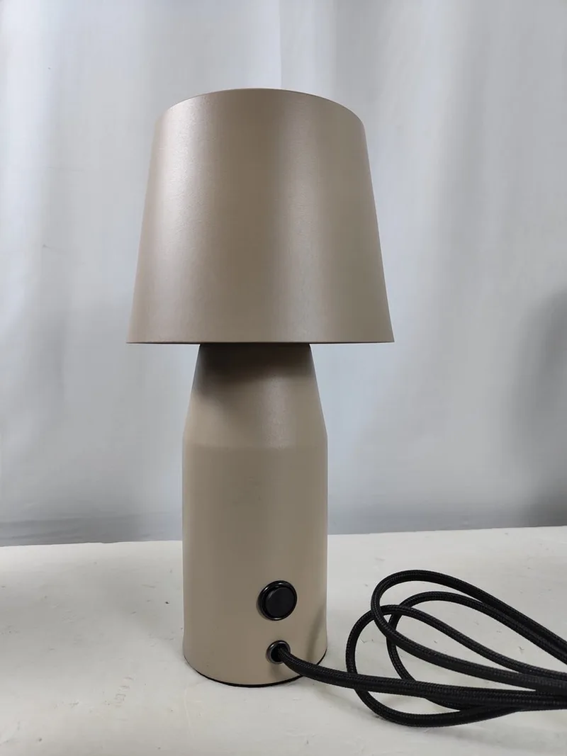 Aron tafellamp 1x E27 h269xd110 de ETH en Zand – photo produit