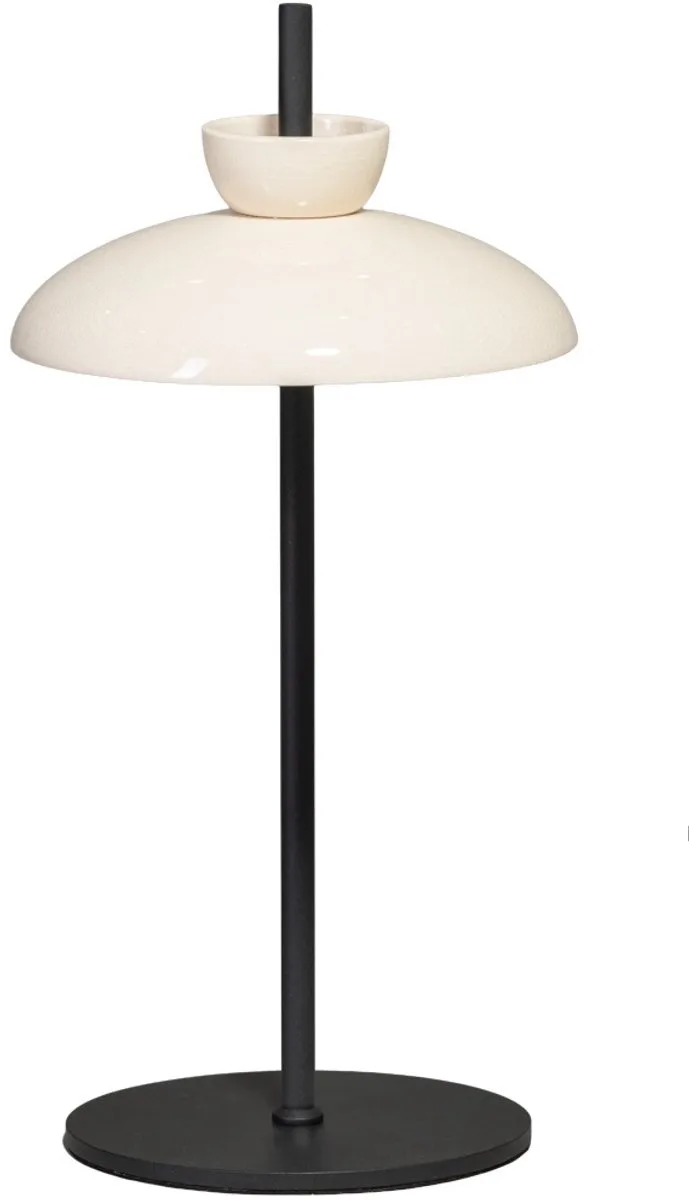 Bonny tafellamp 8w 3 stappen dimbaar + kap zand gecraqueleerd de ETH en Noir – photo produit