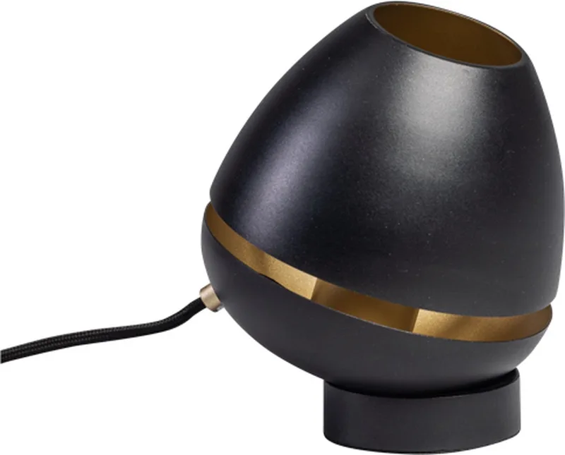 Claire - Tafellamp - Goud - Magneet voet fra ETH i Sort – produktbillede