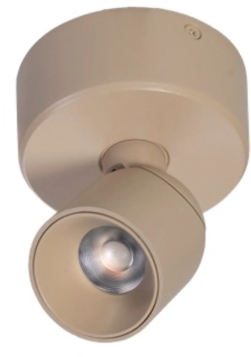 Dennis Spot rond 1L 8W Dimbaar 2700K 130x110cm från ETH i Zand – produktbild
