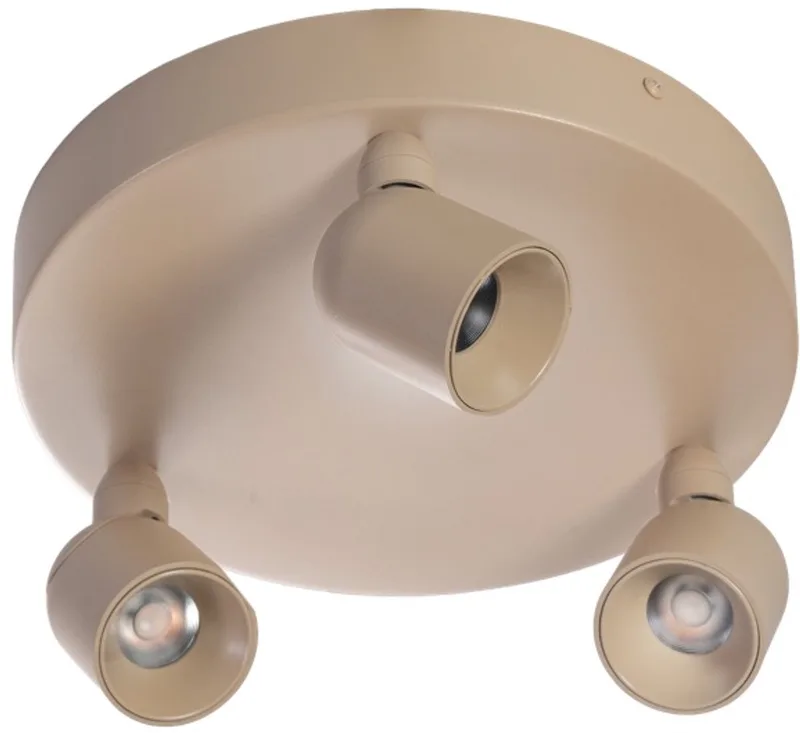 Dennis Spot rond 3L 8W Dimbaar 2700K 300x40cm Zand de ETH en Zand rond – photo produit