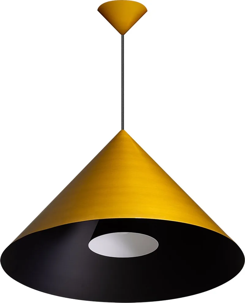 Dillon hanglamp 1 x E27 D55xH35cm de ETH en Bronze – photo produit