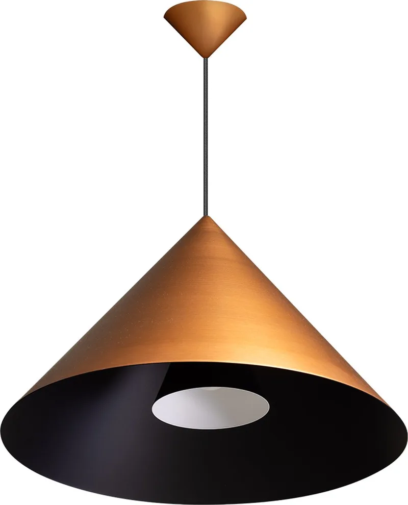 Dillon hanglamp 1 x E27 D55xH35cm light by ETH in Copper – product photo