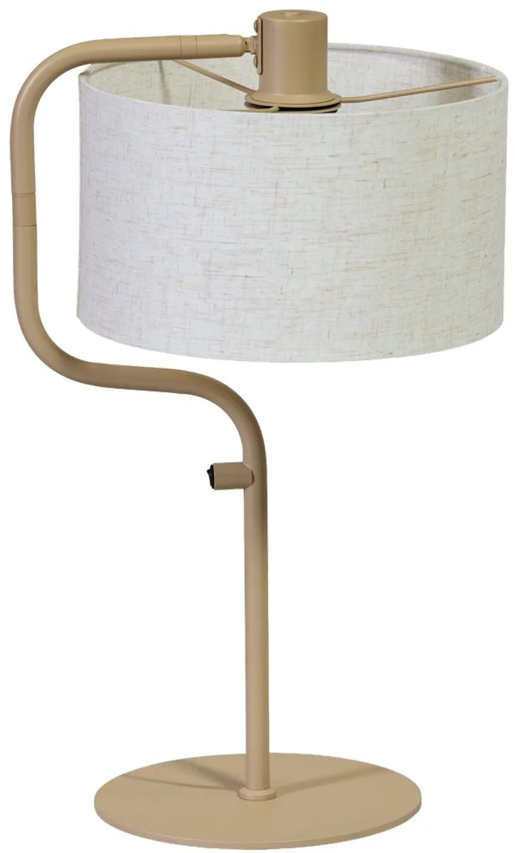 Jacqueline Tafellamp 1xE27 Zand + Kap van ETH in Crème – productfoto