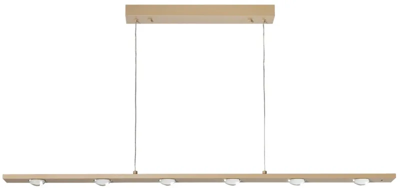 Jake Hanglamp Led met lens 2700k 42w dimbaar op lamp L1300xW80 van ETH in Zand – productfoto