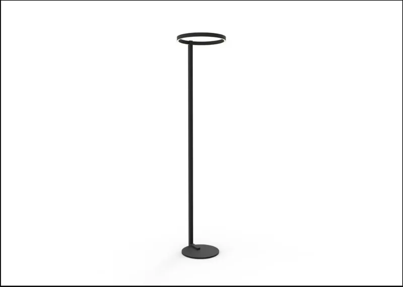 Joyce Vloerlamp LED duo dimmable 38w 2700k 1500LM fra ETH i Sort – produktbillede