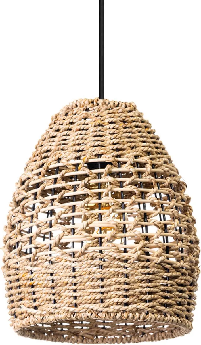 Lara hanglamp 1 x E27 touw från ETH i Rotan – produktbild