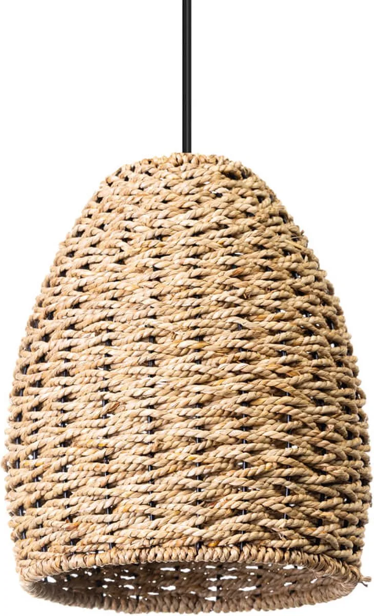 Lara hanglamp 1 x E27 touw van ETH in Rotan – productfoto