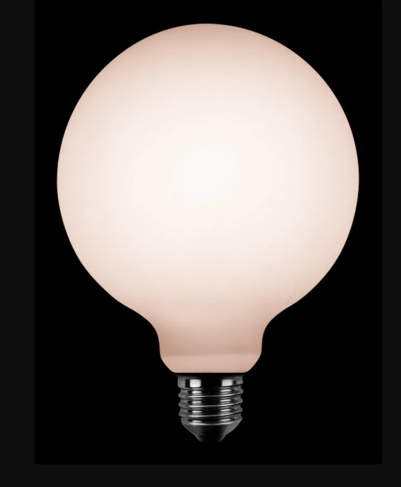 Led Globe 95mm E27 7w 2200k 3 stappen dimbaar mat opaal de ETH – photo produit
