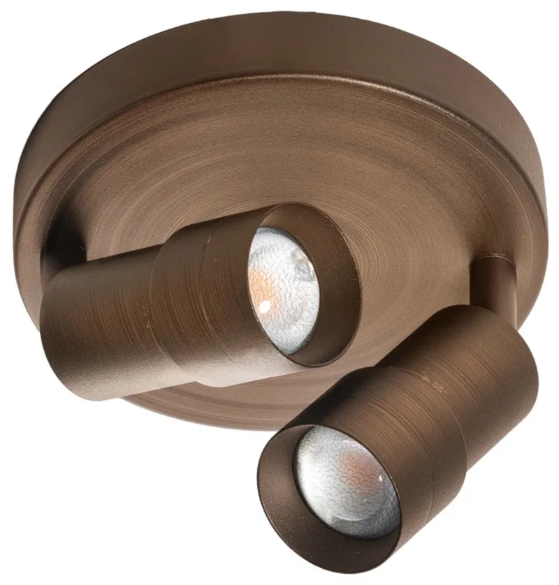 Liam Spot Led hoek instelbaar 15-55gr. 3 step dimming 2700k 2x7w de ETH en Bronze – photo produit