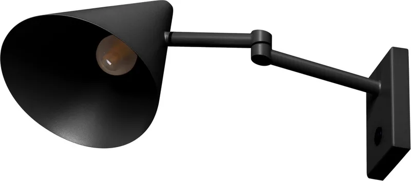 Marvis Wandlamp excl. 1x E27 de ETH en Noir – photo produit
