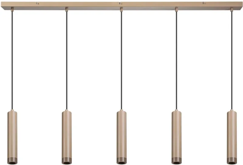 Miller Hanglamp 5x E27 mat de ETH en Zand – photo produit