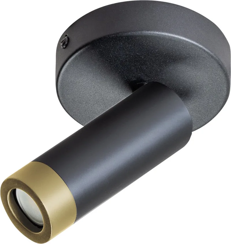 Miller Spot 1x E27 60W von ETH in Schwarz – Produktfoto