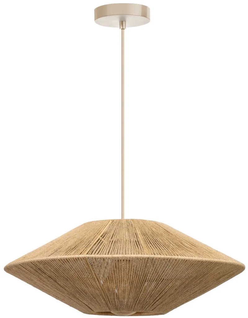 Milou Hanglamp 50cm Incl Creme pendel 3 meter från ETH i Zand – produktbild